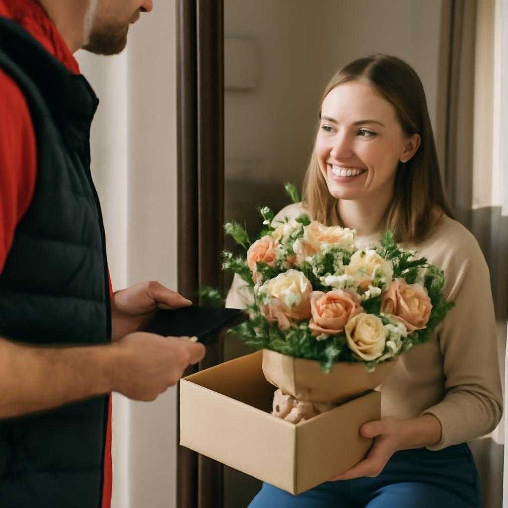 заказать цветы на дом